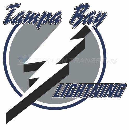 Tampa Bay Lightning Iron-on Stickers (Heat Transfers)NO.336
